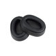 Cuscinetti auricolari di ricambio per Sony WH-H900N, Memory foam and PU leather, Black, 1 paio