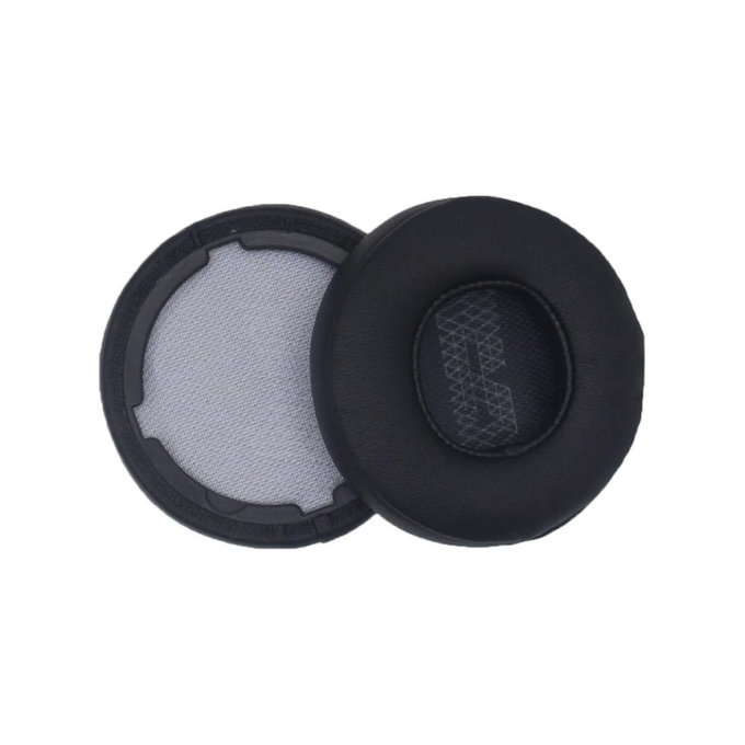 Cuscinetti auricolari di ricambio per JBL Live 400BT, 460NC, Memory foam and PU leather, Black, 1 paio