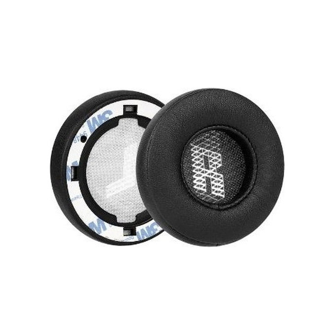 Cuscinetti auricolari di ricambio per JBL E45BT, Memory foam and PU leather, Black, 1 paio