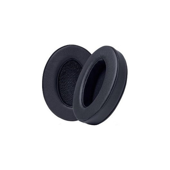Cuscinetti auricolari di ricambio per Sennheiser HD300, HD4.50BTNC, Memory foam and PU leather, Black, 1 paio