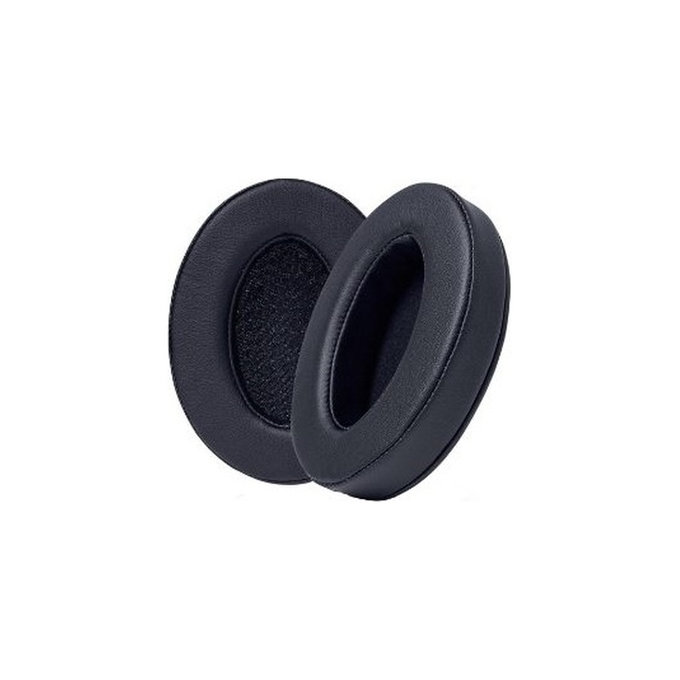 Cuscinetti auricolari di ricambio per Sennheiser HD300, HD4.50BTNC, Memory foam and PU leather, Black, 1 paio
