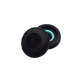 Cuscinetti auricolari di ricambio per Philips Fidelio M1, PU Leather, Black, 1 paio