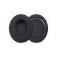 Cuscinetti auricolari di ricambio per Philips SHP9500, Memory foam and Textile, Black, 1 paio