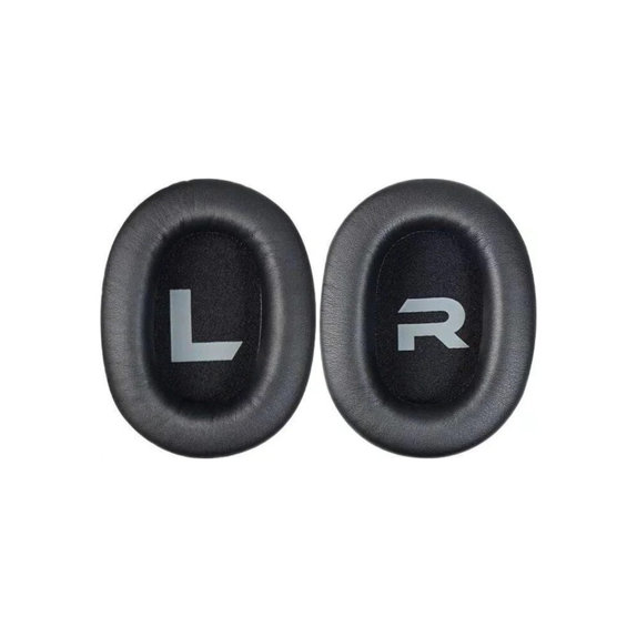 Cuscinetti auricolari di ricambio per AKG K361, K371, Memory foam and PU leather, Black, 1 paio