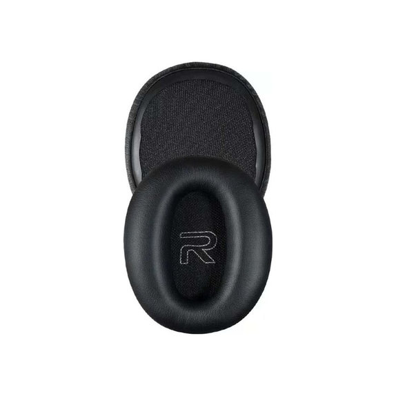 Cuscinetti auricolari di ricambio per Edifier W800BT, Memory foam and PU leather, Black, 1 paio
