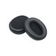 Cuscinetti auricolari di ricambio per Skullcandy Crusher ANC 2, Memory foam and PU leather, Black, 1 paio
