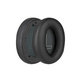 Cuscinetti auricolari di ricambio per Anker Soundcore Life Q20, Memory foam and PU leather, Black, 1 paio