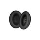Cuscinetti auricolari di ricambio per Bose QuietComfort 45, Memory foam and PU leather, Black, 1 paio