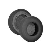 Cuscinetti auricolari di ricambio per Corsair Virtuoso RGB, Memory foam and Textile, Black, 1 paio