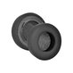 Cuscinetti auricolari di ricambio per Corsair Virtuoso RGB, Memory foam and Textile, Black, 1 paio