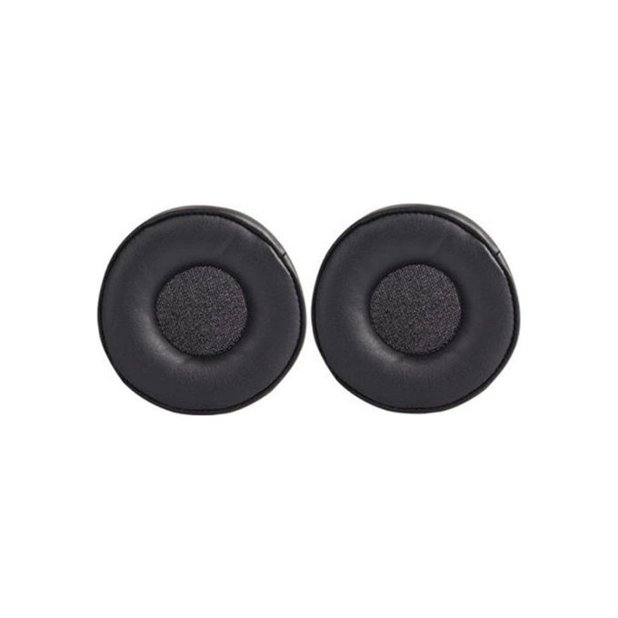 Cuscinetti auricolari di ricambio per Jabra MOVE Wireless, PU Leather, Black, 1 paio
