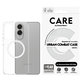 Custodia Urban Combat con QI bianco per Samsung Galaxy S25 Edge, Trasparente, PanzerGlass