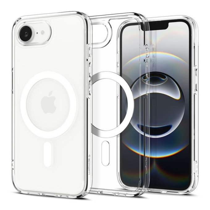 Custodia Ultra Hybrid con MagSafe per iPhone 16e, White, Spigen