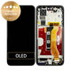 Schermo per Honor 400 Pro, Lunar Grey, Vetro touch con cornice, 0235APLD, Genuine Service Pack