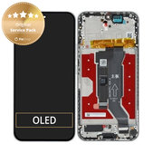 Schermo per Honor 400, Meteor Silver, Vetro touch con cornice, 0235APNS, Genuine Service Pack