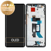 Schermo per Xiaomi Poco X7 24095PCADG, Black, Vetro touch con cornice, 5600010O16P00, Genuine Service Pack