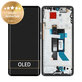 Schermo per Xiaomi Poco X7 24095PCADG, Black, Vetro touch con cornice, 5600010O16P00, Genuine Service Pack