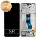 Schermo per Xiaomi Poco M7 Pro 5G, Purple, Vetro touch con cornice, 5600080O17P00, Genuine Service Pack