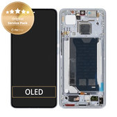 Schermo per Xiaomi Poco F7 Pro 5G, Blue, Vetro touch con cornice, 56002100O1100, Genuine Service Pack