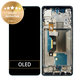 Schermo per Motorola Edge 60 Fusion, Amazonite, Vetro touch con cornice, 5D68C29879, Genuine Service Pack