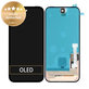 Schermo LCD per Google Pixel 9a GTF7P GTF7P, Vetro touch senza cornice, G949-01306-00, Genuine Service Pack