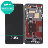 Schermo OLED per Honor Magic6 Pro, Black, Vetro touch con cornice