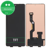 Schermo LCD per MotGoldla Edge 50 Fusion, Vetro touch senza cornice