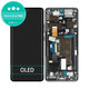 Schermo OLED per Motorola Edge 50 Ultra, Vetro touch con cornice, Forest Grey