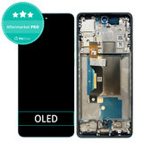 Schermo OLED per Motorola Edge 60 Fusion, Amazonite, Vetro touch con cornice
