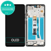 Schermo per Motorola Moto G75 5G XT2437-2, Black, Vetro touch con cornice