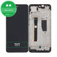 Schermo per Motorola Moto G84 XT2347, Black, Vetro touch con cornice