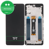 Schermo per TCL 50 Pro NxtPaper, Matte Black, Vetro touch con cornice