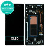 Schermo OLED per Samsung Note 8 N950F, Vetro touch con cornice