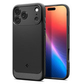 Custodia Rugged Armor con MagSafe per iPhone 17 Pro, Matte Black, Spigen