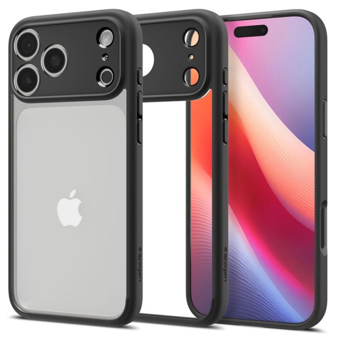Custodia Ultra Hybrid per iPhone 17 Pro, Matte Black, Spigen