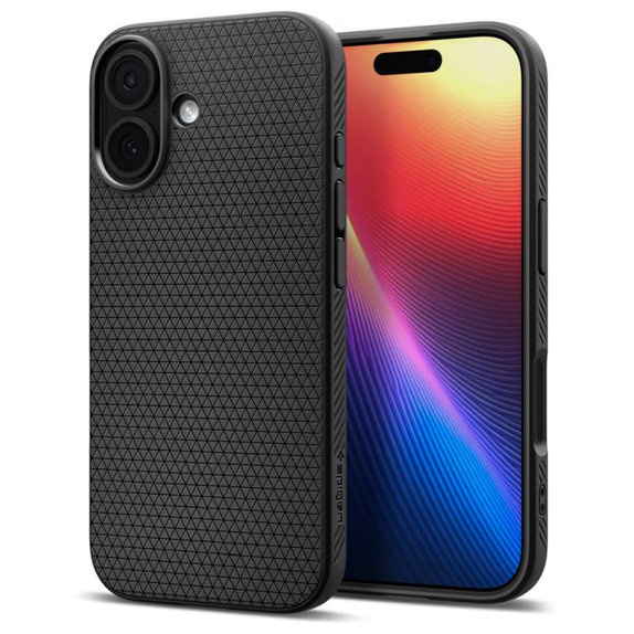 Custodia Liquid Air per iPhone 17, Matte Black, Spigen