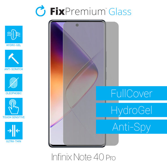 Pellicola protettiva per Infinix Note 40 Pro, FixPremium