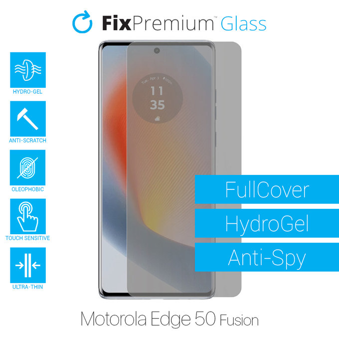 Pellicola protettiva per MotGoldla Edge 50 Fusion, FixPremium