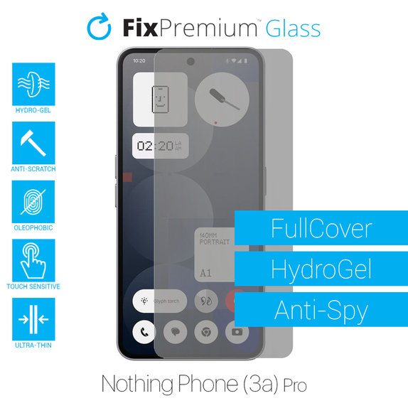 Pellicola protettiva per Nothing Phone (3a) Pro, FixPremium