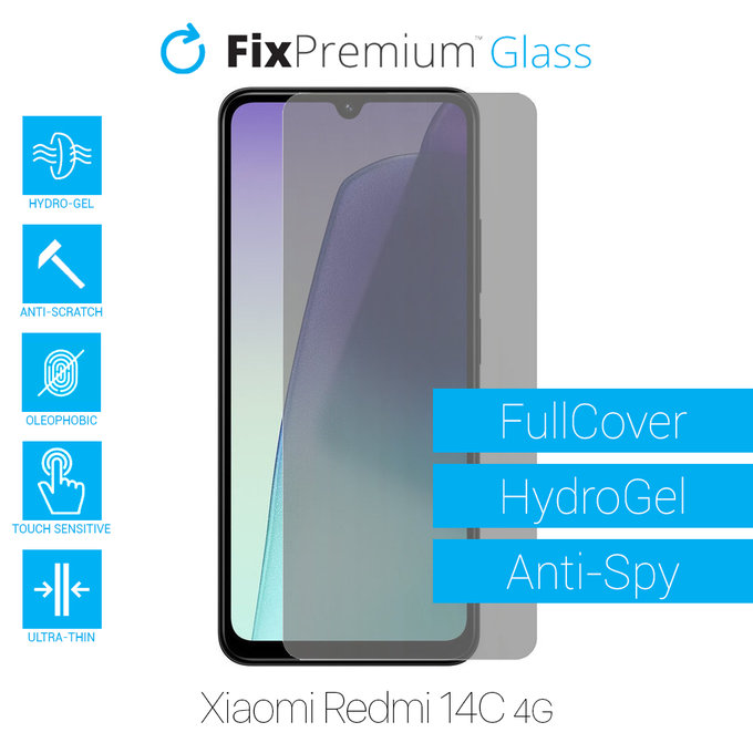 Pellicola protettiva per Xiaomi Redmi 14C 4G, FixPremium