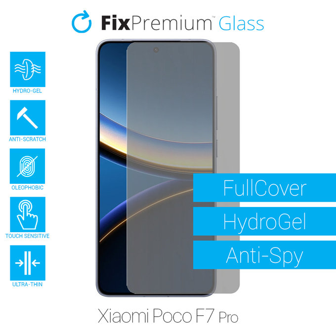 Pellicola protettiva per Xiaomi Poco F7 Pro, FixPremium