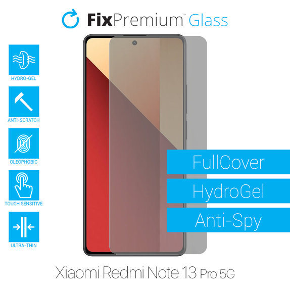 Pellicola protettiva per Xiaomi Redmi Note 13 Pro 5G 2312DRA50C, FixPremium