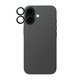 Anelli protettivi per lente fotocamera per iPhone 17/16 Plus/16, Black, PanzerGlass