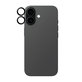 Anelli protettivi per lente fotocamera per iPhone 17/16 Plus/16, Black, PanzerGlass