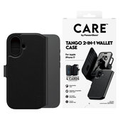 Cover Wallet Tango Two-In-One con MagSafe per iPhone 17, Nero, CARE