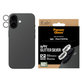 Protezione lente fotocamera Hoops per iPhone 17/16 Plus/16, Glitter Silver, PanzerGlass