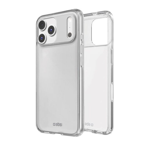 Custodia Skinny per iPhone 17 Pro Max, Transparent, SBS