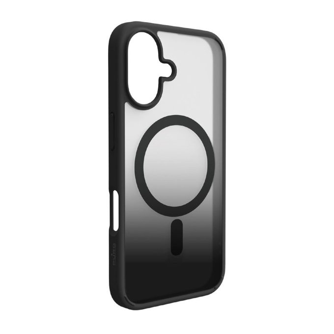 Custodia Gradient con MagSafe per iPhone 17, Black, PURO