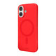 Custodia Instinct Mag compatibile con MagSafe per iPhone 17, Red, SBS