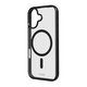 Custodia Mag Frame compatibile con MagSafe per iPhone 17, Black, SBS